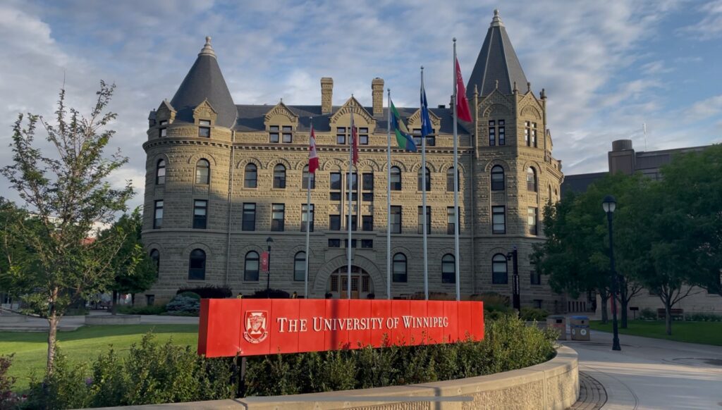 The University of Winnipeg.