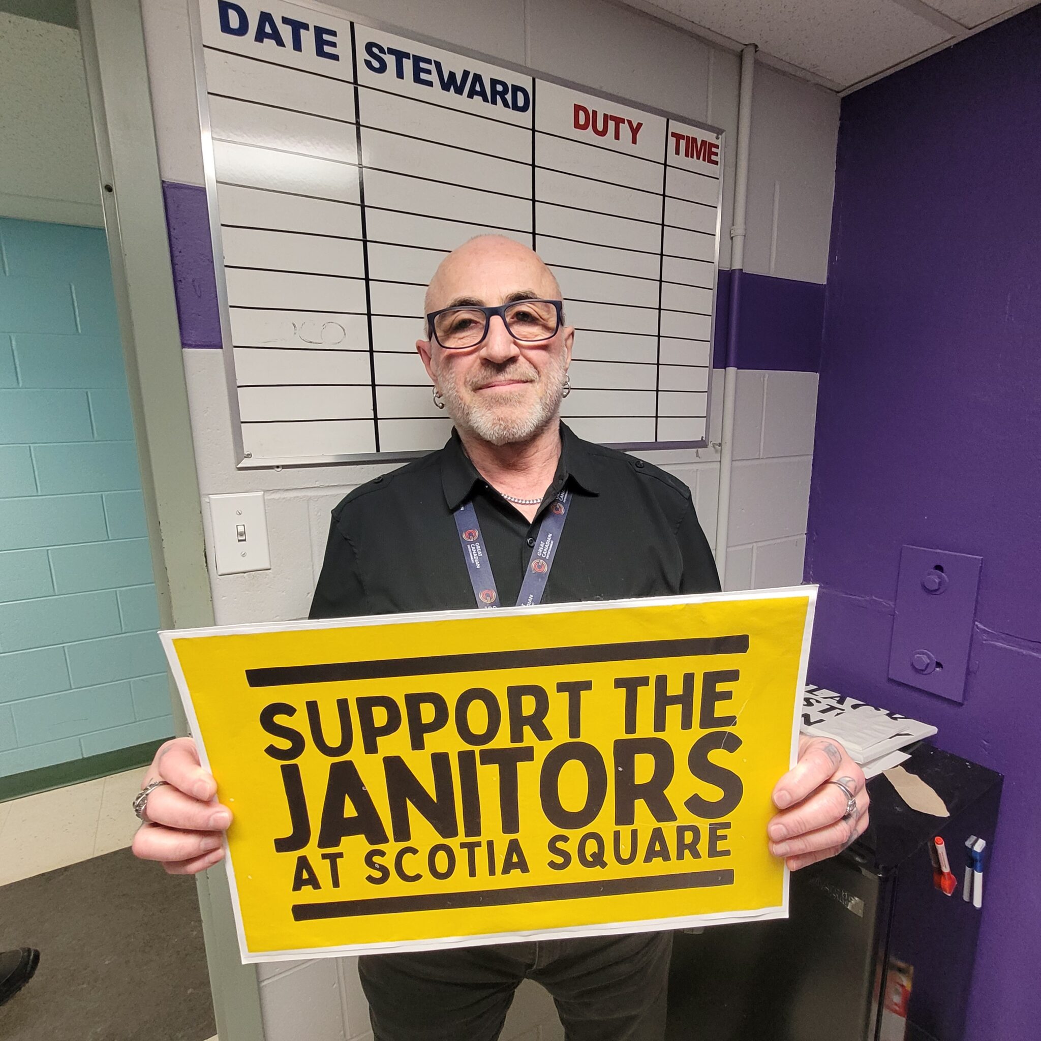 Scotia Square - JUSTICE FOR JANITORS