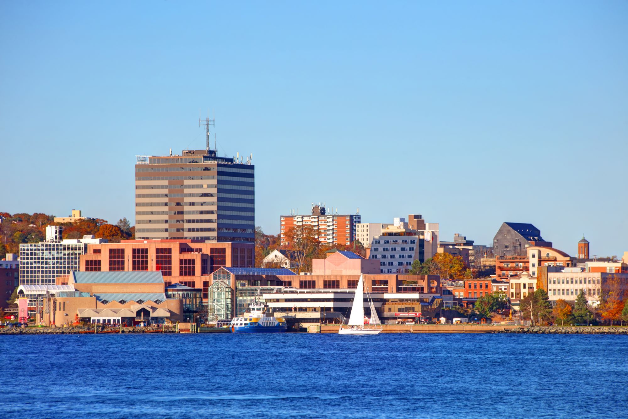 Dartmouth waterfront.