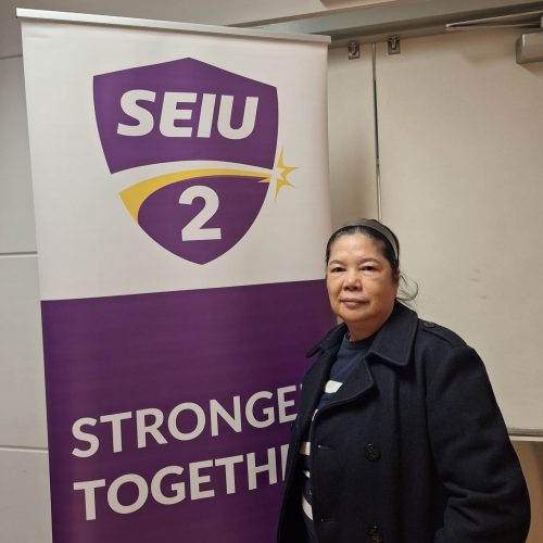 Teresita Mindaros - McArthur Glenn worker